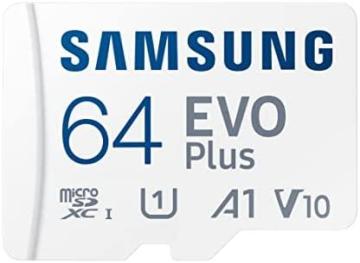 Samsung EVO Plus w/ SD Adaptor 64GB Micro SDXC