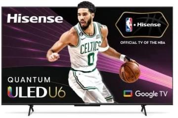 Hisense ULED 4K Premium 65U6H Quantum Dot QLED Series 65-Inch Smart Google TV