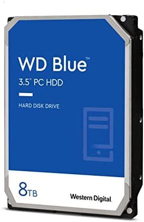 Western Digital 8TB WD Blue PC Internal Hard Drive