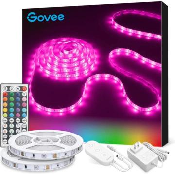 Govee LED Strip Lights, 32.8ft RGB LED Light Strip with Remote Control