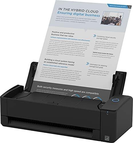 Fujitsu ScanSnap iX1300 Compact Wireless or USB Double-Sided Color Document Scanner