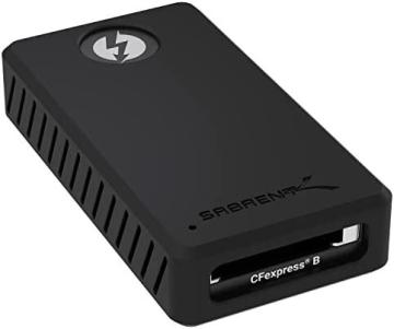 Sabrent Thunderbolt 3 & USB 3 Type C to CFexpress Card Reader