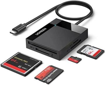 UGREEN USB C SD Card Reader 4-in-1 Memory Card Adapter