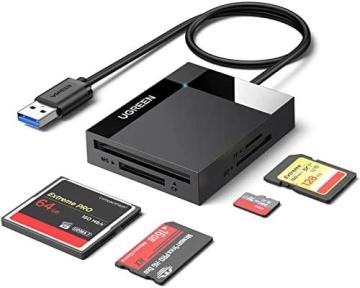 UGREEN SD Card Reader 4 in 1 Multi USB 3.0 Micro SD Memory Card Adapter
