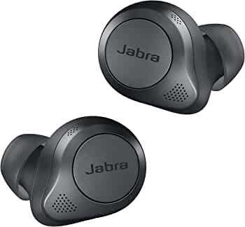 Jabra Elite 85t True Wireless Bluetooth Earbuds, Grey