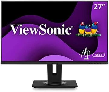 ViewSonic VG2755 27 Inch IPS 1080p Monitor, Black