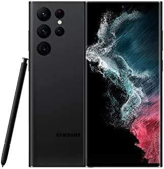 Samsung Galaxy S22 Ultra Cell Phone, 128GB, Phantom Black