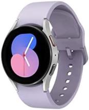 Samsung Galaxy Watch 5 40mm LTE Smartwatch, Silver Bezel w/ Purple Band