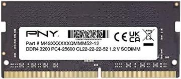 PNY Performance 8GB DDR4 DRAM 3200MHz Notebook/Laptop (SODIMM) Computer Memory Kit