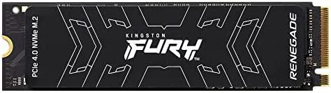 Kingston FURY Renegade 500GB PCIe Gen 4.0 NVMe M.2 Internal Gaming SSD