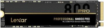 Lexar Professional 512GB NM800 PRO M.2 2280 PCIe Gen4x4 NVMe SSD