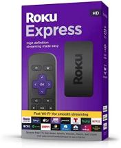 Roku Express HD Streaming Device with High-Speed HDMI Cable and Simple Remote