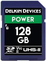 Delkin Devices 128GB Power SDXC UHS-II (V90) Memory Card