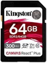 Kingston Canvas React Plus 64GB SD Card