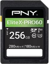 PNY 256GB EliteX-PRO60 UHS-II SDXC Memory Card
