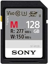 Sony M Series SDXC UHS-II Card 128GB, Black