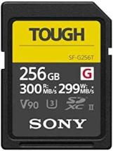 Sony Tough G Series SDXC UHS-II Memory Card 256GB
