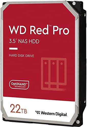 Western Digital 22TB WD Red Pro NAS Internal Hard Drive HDD