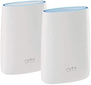 Netgear Orbi Tri-band Whole Home Mesh WiFi System with 3Gbps Speed RBK50