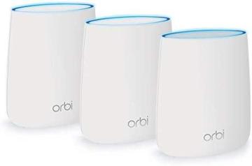 Netgear Orbi Tri-band Whole Home Mesh WiFi System with 2.2Gbps speed RBK23