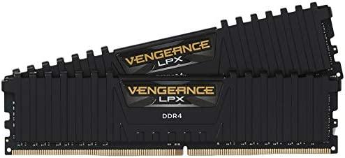 Corsair Vengeance LPX 16GB (2 x 8GB) DDR4 3200 (PC4-25600) C16 1.35V for AMD Ryzen Black