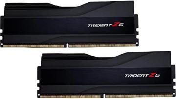 G.Skill Trident Z5 Series (Intel XMP) 64GB (2 x 32GB) 288-Pin SDRAM DDR5 6000, Matte Black