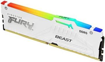 Kingston Fury Beast White RGB 32GB (2x16GB) 5600MT/s CL40 DDR5 XMP DIMM