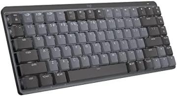 Logitech MX Mechanical Mini Wireless Illuminated Keyboard, Metal