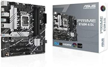 ASUS Prime B760M-A D4 Intel B760 LGA 1700 mATX Motherboard