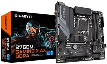 GIGABYTE B760M Gaming X AX DDR4 Motherboard