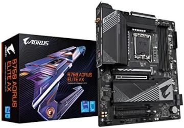GIGABYTE B760 AORUS Elite AX (LGA 1700 Intel B760 ATX DDR5 Gaming Motherboard