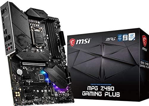 MSI MPG Z490 Gaming Plus ATX Gaming Motherboard