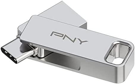 PNY 256GB DUO LINK USB 3.2 Type-C Dual Flash Drive