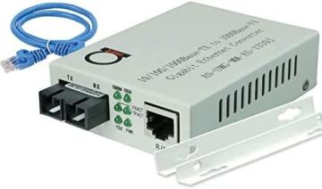 ADnet AN-UMG-MM-AS-1310J  Multimode Gigabit Fiber Media Converter