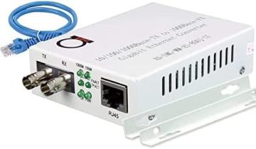 ADnet AN-UMG-MM-AS-850J-ST Multimode ST Gigabit Fiber Media Converter