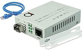 ADnet AN-UM-SMC-AS-J+MM-SFP-KIT Multimode LC 850 nm Gigabit Fiber Media Converter