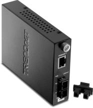 TRENDnet Intelligent 1000Base-T to 1000Base-SX Multi-Mode SC Fiber Media Converter