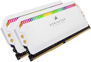 Corsair Dominator Platinum RGB 16GB (2x8GB) DDR4 3200 (PC4-25600) C16 1.35V – White
