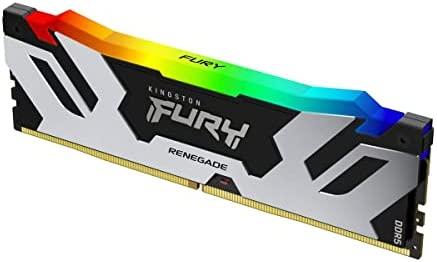 Kingston Fury Renegade RGB 16GB 6000MT/s DDR5 CL32 DIMM Desktop Memory Single Module