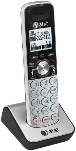 AT&T TL88002 Accessory Cordless Handset, Silver/Black