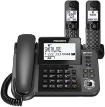 Panasonic KX-TGF382M Bluetooth Corded Cordless Phone System with Answering Machine