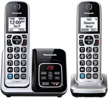 Panasonic KX-TGD892S Cordless Phone System with Bluetooth Pairing for Wireless Headphones