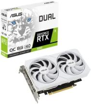 ASUS Dual GeForce RTX 3060 White OC Edition 8GB GDDR6 Graphics Card