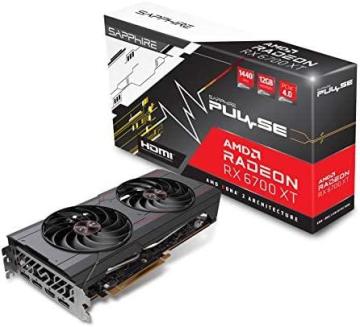 Sapphire 11306-02-20G Pulse AMD Radeon RX 6700 XT Gaming Graphics Card with 12GB GDDR6