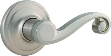 Kwikset Lido Right-Handed Half-Dummy Lever Antimicrobial Protection in Satin Nickel