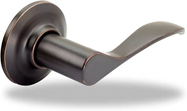 Yale YH Collection Norwood Lever in Oil Rubbed Bronze - Right Handed Dummy