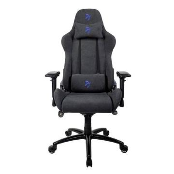 Arozzi Verona Signature Premium Computer Gaming Chair, Dark Grey with Blue Accents