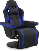 MoNiBloom Gaming Recliner Chair Ergonomic, Blue