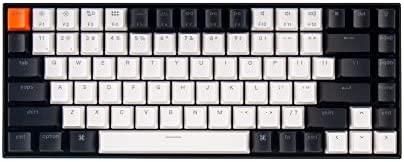 Keychron K2 75% Layout Hot-swappable Bluetooth Wireless/USB Wired Mechanical Keyboard