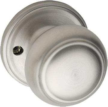 Copper Creek CK2090SS Colonial Door Knob, Dummy Function, Satin Stainless